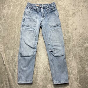 Pilcro Jeans Women's 28 Blue Denim Wanderer Mid-Rise Relaxed Anthropologie 28x26